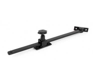 From The Anvil 83852 12 Sliding Window Stay - Black