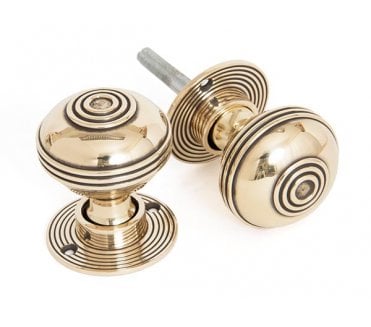 From The Anvil 83857 Small Prestbury Mortice/Rim Knobs - Aged Brass