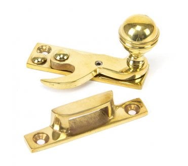 From The Anvil 83889 Period Locking Sash Fastener - Polished Brass
