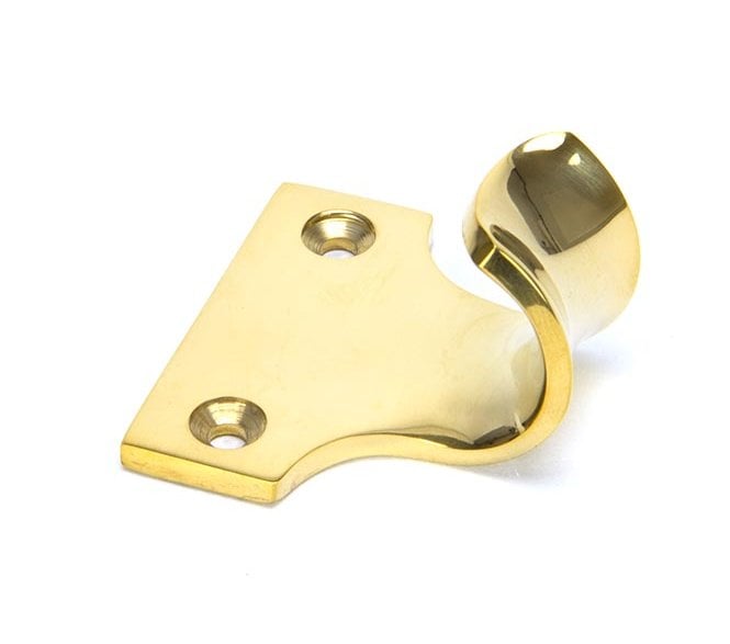 From The Anvil 83890 Period Window Sash Lift - Polished Brass