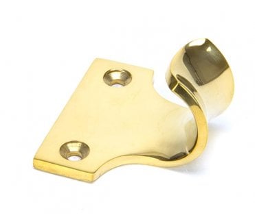 From The Anvil 83890 Period Window Sash Lift - Polished Brass