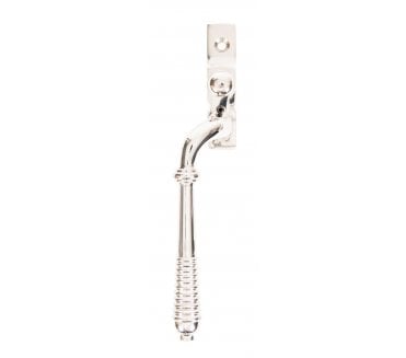 From The Anvil 83914 Reeded Locking Espag Fastener (Left Hand) - Polished Nickel