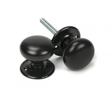 From The Anvil 83944 Mushroom Mortice/Rim Knobs - Aged Bronze