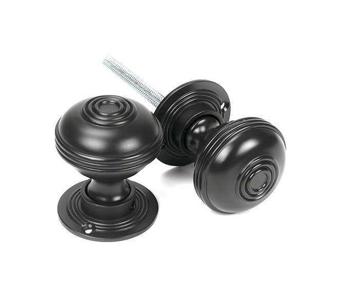 From The Anvil 83945 Small Prestbury Mortice/Rim Knobs - Aged Bronze