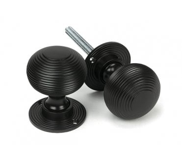 From The Anvil 83947 Heavy Beehive Mortice/Rim Knobs - Aged Bronze