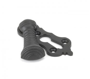 From The Anvil 83950 Beehive Covered Keyhole Escutcheon - Aged Bronze