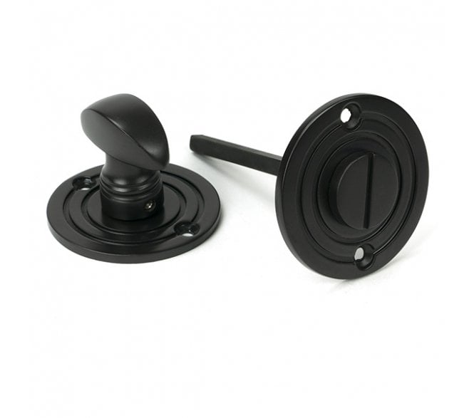 From The Anvil 83958 Round Bathroom Thumbturn - Aged Bronze