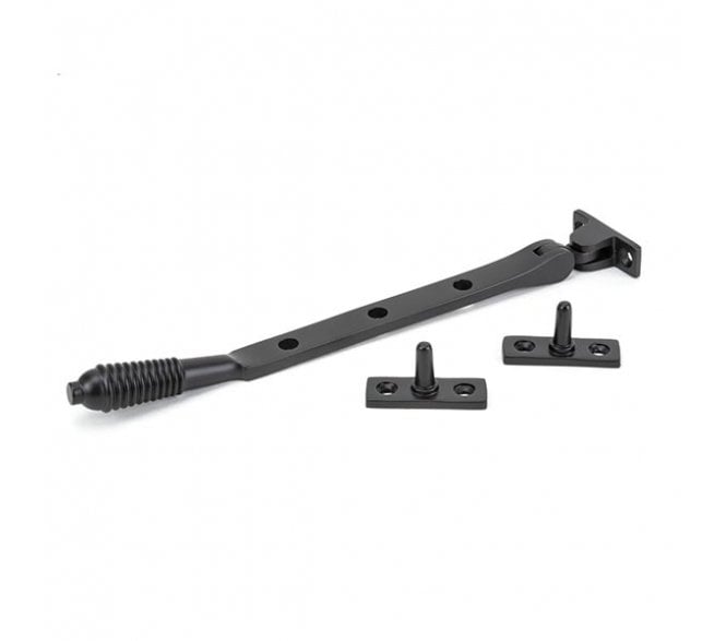 From The Anvil 83968 8 Reeded Window Stay - Aged Bronze