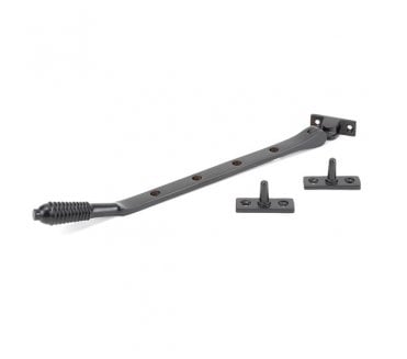 From The Anvil 83969 10 Reeded Window Stay - Aged Bronze