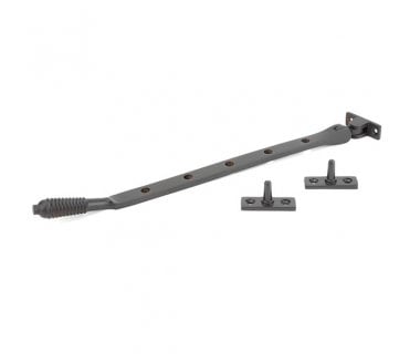 From The Anvil 83970 12 Reeded Window Stay - Aged Bronze