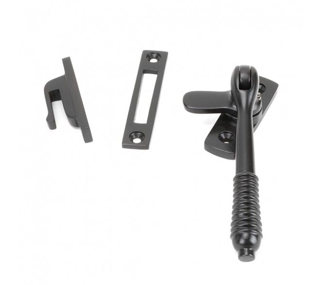 From The Anvil 83974 Locking Reeded Window Fastener - Aged Bronze