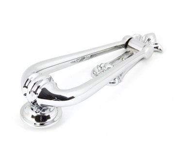 From The Anvil 90018 Loop Door Knocker - Polished Chrome