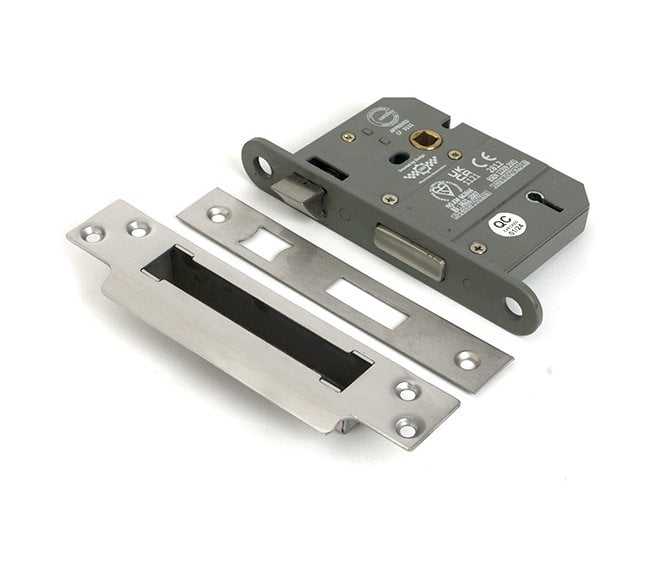 From The Anvil 90136 3 5-Lever Mortice Sashlock BS3621 - Satin Stainless Steel
