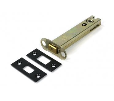 From The Anvil 90147 125mm Heavy Duty Tubular Bathroom Deadbolt - Black