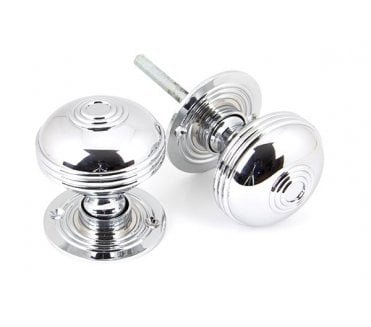 From The Anvil 90275 Large Prestbury Mortice/Rim Knobs - Polished Chrome