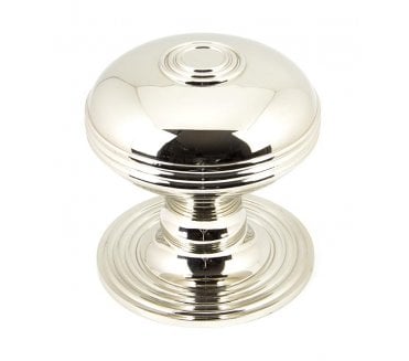 From The Anvil 90276 Prestbury Centre Door Knob  - Polished Nickel