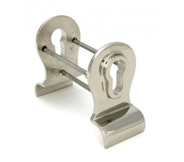 From The Anvil 90282 Period Euro Profile Back To Back Door Pull - Polished Nickel