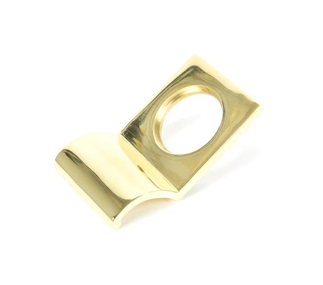 From The Anvil 90283 Period Rim Cylinder Pull - Polished Brass