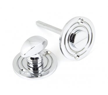 From The Anvil 90284 Round Bathroom Thumbturn - Polished Chrome