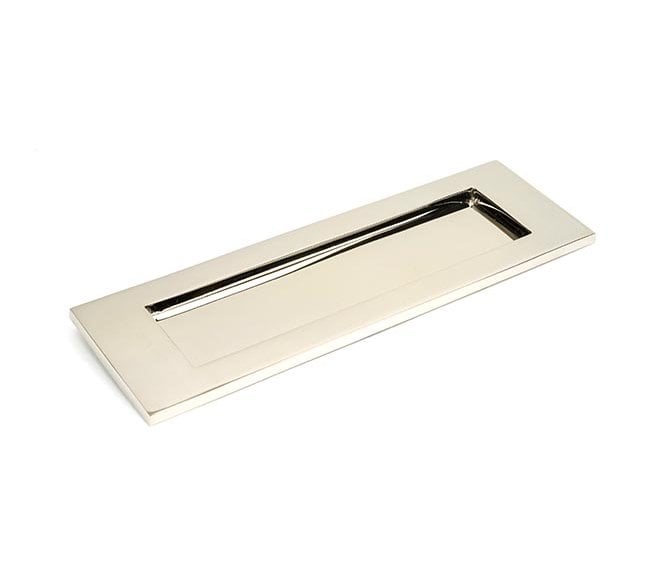 From The Anvil 90287 Period Letter Plate 324x108mm - Polished Nickel