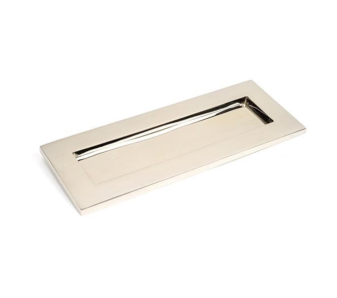 From The Anvil 90289 Period Letter Plate 252mm x 96mm - Polished Nickel