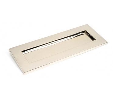 From The Anvil 90289 Period Letter Plate 252mm x 96mm - Polished Nickel
