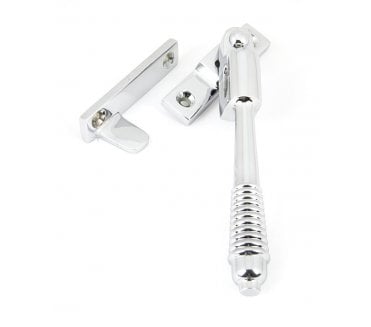From The Anvil 90330 Locking Night Vent Reeded Window Fastener - Polished Chrome