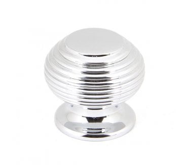From The Anvil Beehive Cabinet Knobs - Polished Chrome