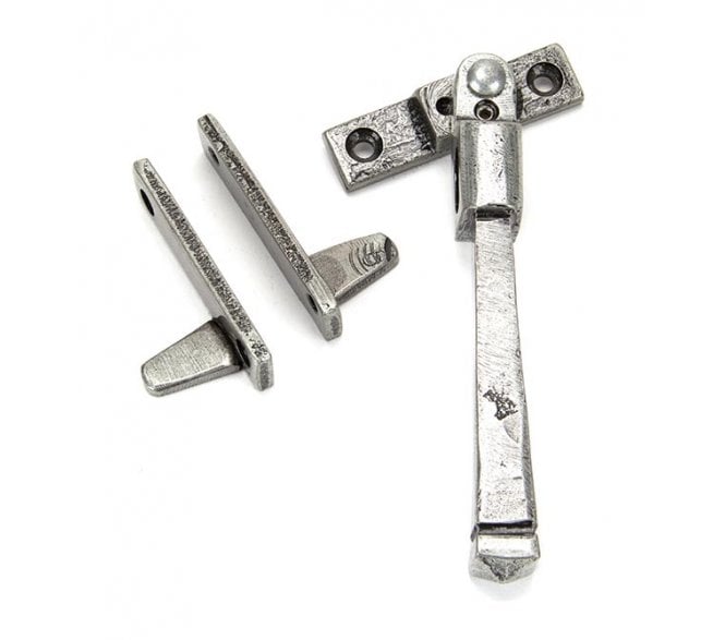 From The Anvil 90391 Avon Night Latch Locking Window Fastener - Pewter