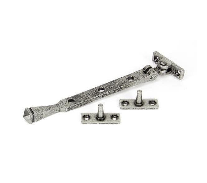 From The Anvil 90400 8 Handmade Avon Window Stay - Pewter