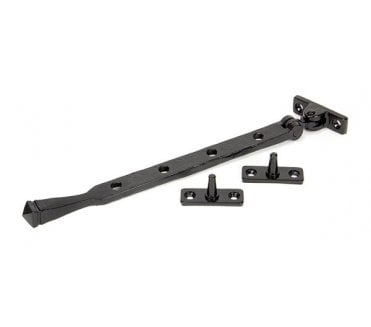 From The Anvil 90402 10 Handmade Avon Window Stay - Black