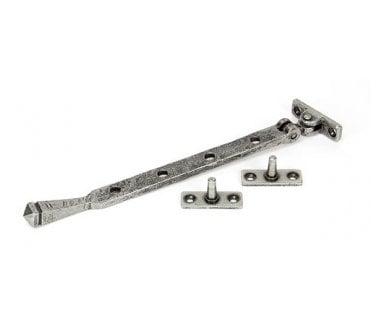 From The Anvil 90403 10 Handmade Avon Window Stay - Pewter