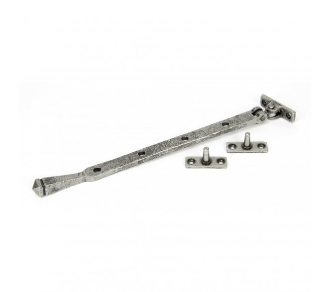 From The Anvil 90406 12 Handmade Avon Window Stay - Pewter