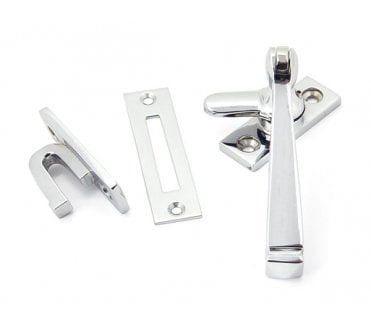 From The Anvil 90408 Locking Avon Window Fastener - Polished Chrome