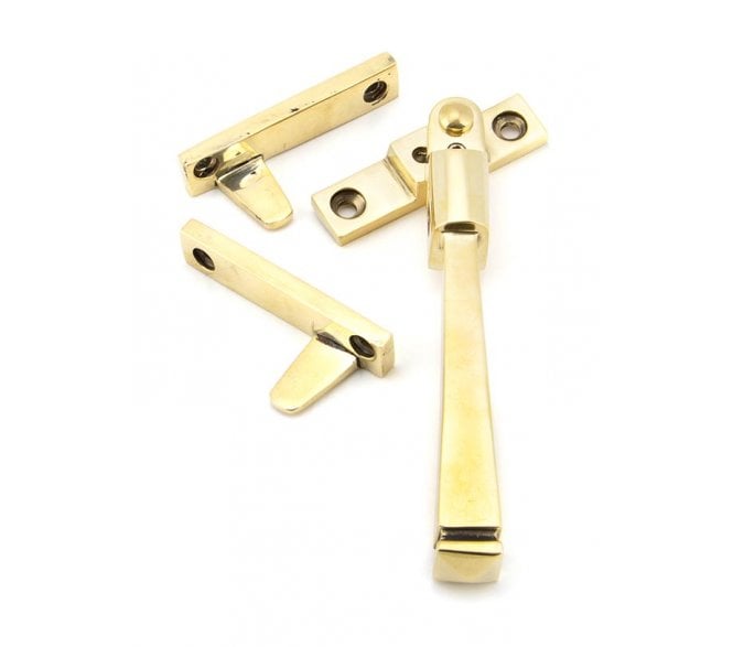 From The Anvil 90411 Locking Night Vent Avon Window Fastener - Aged Brass