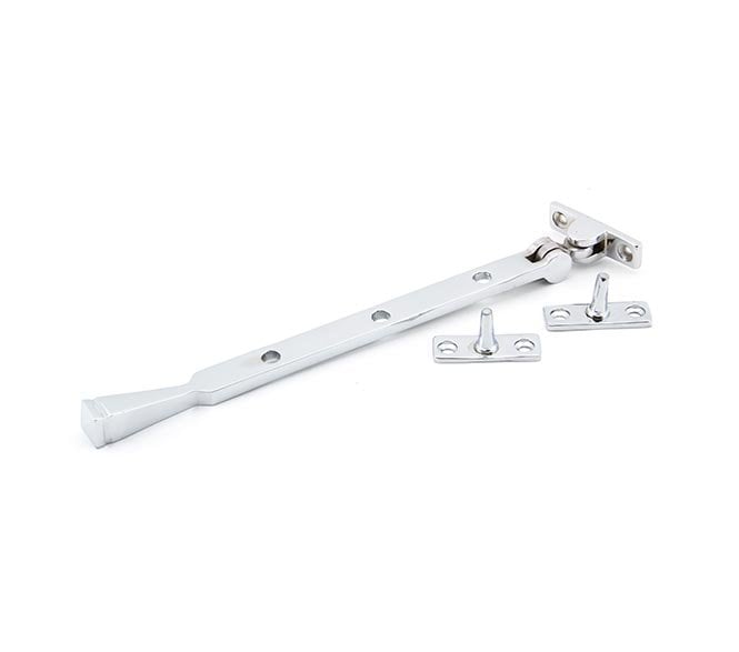 From The Anvil 90428 10 Avon Window Stay - Polished Chrome
