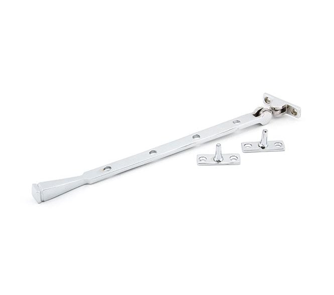 From The Anvil 90432 12 Avon Window Stay - Polished Chrome