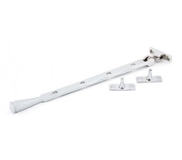 From The Anvil 90432 12 Avon Window Stay - Polished Chrome