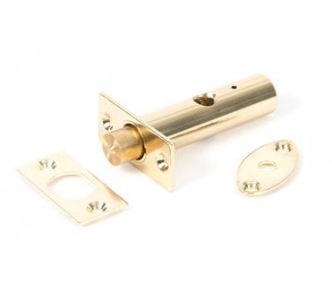 From The Anvil 91050 Security Door Bolt - Polished Brass