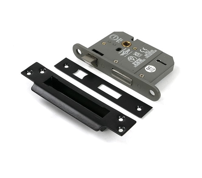 From The Anvil 91064 3 5-Lever Mortice Sashlock (BS3621) - Black