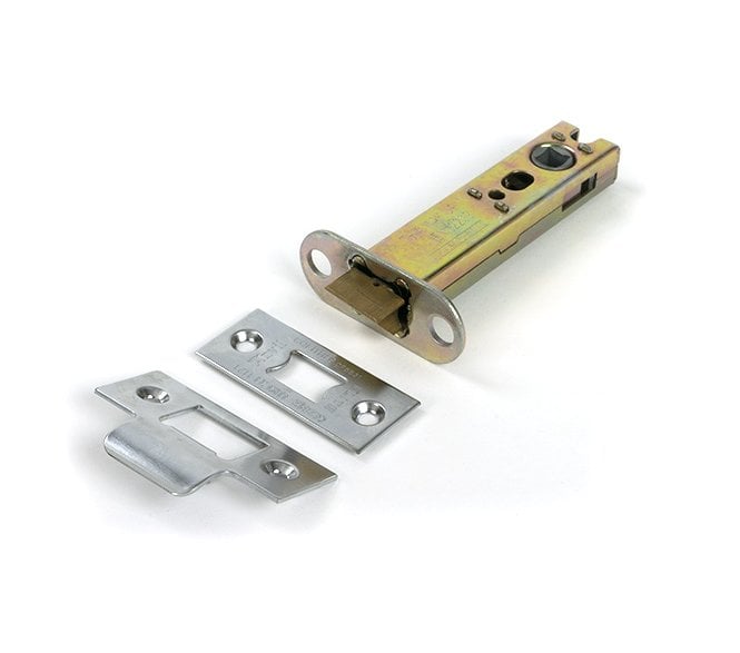 From The Anvil 91071 4 Heavy Duty Tubular Mortice Latch - Satin Stainless Steel