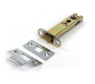 From The Anvil 91071 4 Heavy Duty Tubular Mortice Latch - Satin Stainless Steel