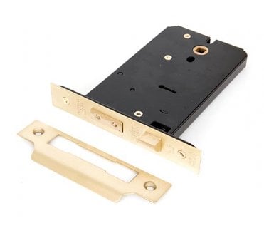 From The Anvil 91073 152mm Horizontal 5-Lever Mortice Sashlock - Polished Brass