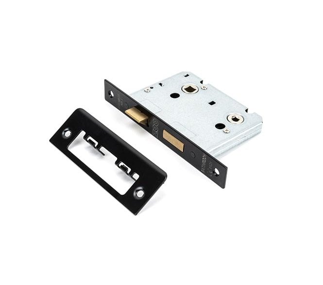 From The Anvil 91085 3 Bathroom Mortice Lock - Black