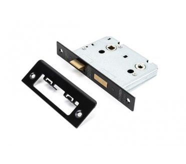 From The Anvil 91085 3 Bathroom Mortice Lock - Black