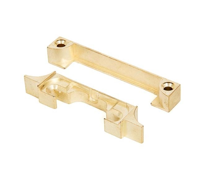 From The Anvil 91104 Heavy Duty Latch Rebate Kit - Polished Brass