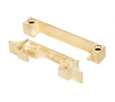 From The Anvil 91104 Heavy Duty Latch Rebate Kit - Polished Brass