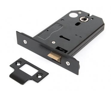 From The Anvil 91109 5 Horizontal Mortice Latch - Black