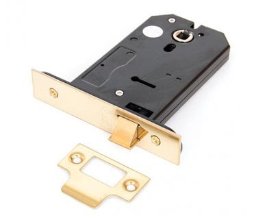From The Anvil 91113 3 Lever Horizontal Latch - Polished Brass