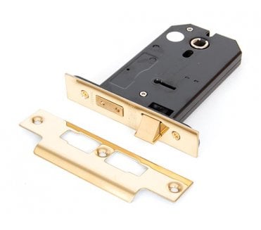 From The Anvil 91115 5 3-Lever Horizontal Mortice Sashlock - Polished Brass